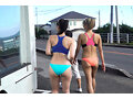 マジックミラー号ハードボイルド ビ〇トコインで一発当てたチビの俺が目前の海で高身長ビーチバレー娘をナンパ！素肌と水着の隙間にチン★コキお願い！最後は、低身長コンプレックス解消のナマ中出し！！