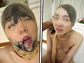 変顔のすごい天然美女！顔面崩壊変顔絶頂アクメ！ 美ノ嶋めぐり