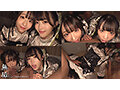 新気鋭ロ●ータ服の仲良し2人組。百合に挟まり乱れさせる発情オフパコ着衣交尾。 有馬美玖 小島みこ