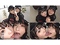新気鋭ロ●ータ服の仲良し2人組。百合に挟まり乱れさせる発情オフパコ着衣交尾。 有馬美玖 小島みこ